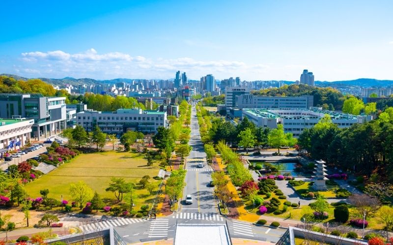 Những điểm nổi bật của trường Đại học Chungnam