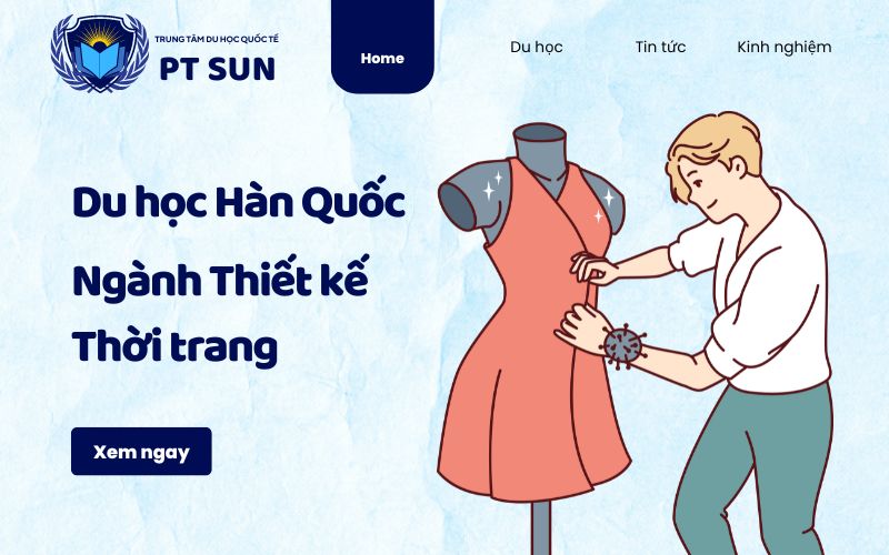 Du học Hàn Quốc ngành thiết kế thời trang