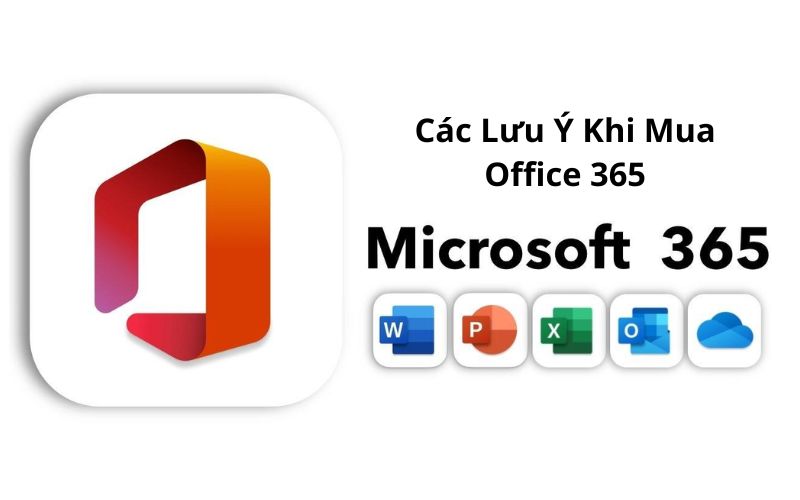 lưu ý khi mua office 365