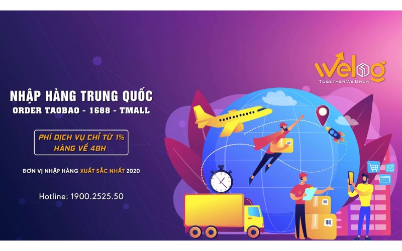 Công ty nhập hàng Trung Quốc WeLog Logistics