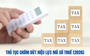 thủ tục chấm dứt hiệu lực mã số thuế
