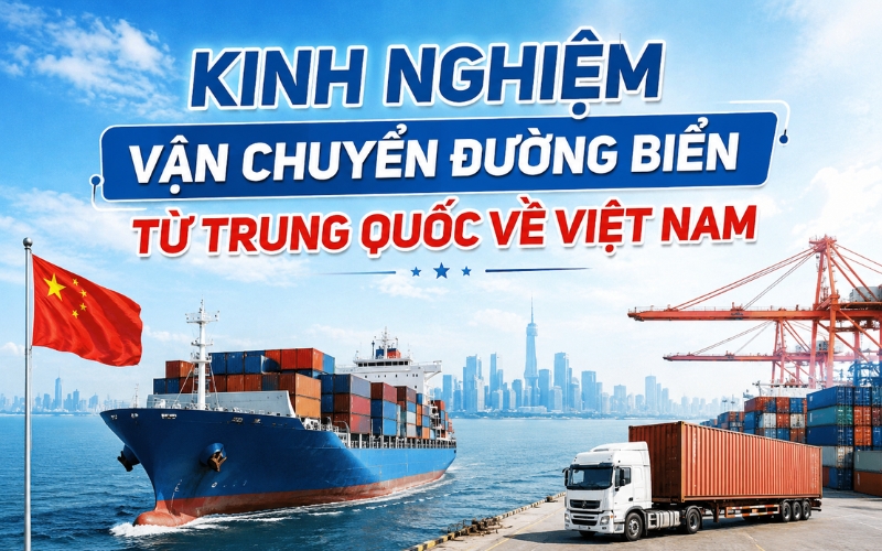 vận chuyển đường biển từ trung quốc về việt nam